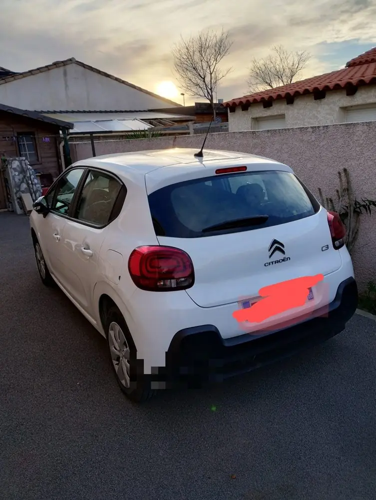 Citroën C3 accidentée rachetée à Toulouse