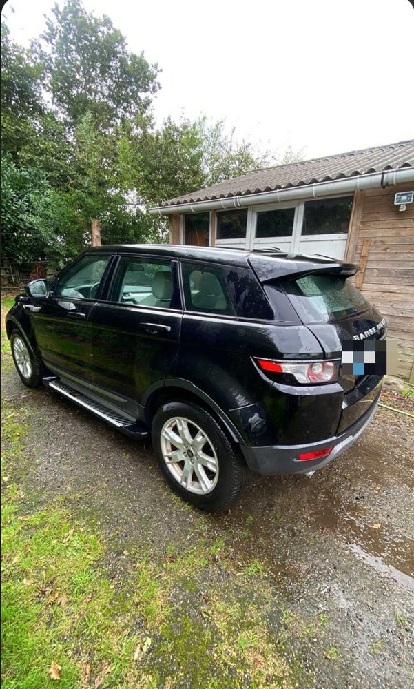 Range Rover Evoque VEI racheté après expertise