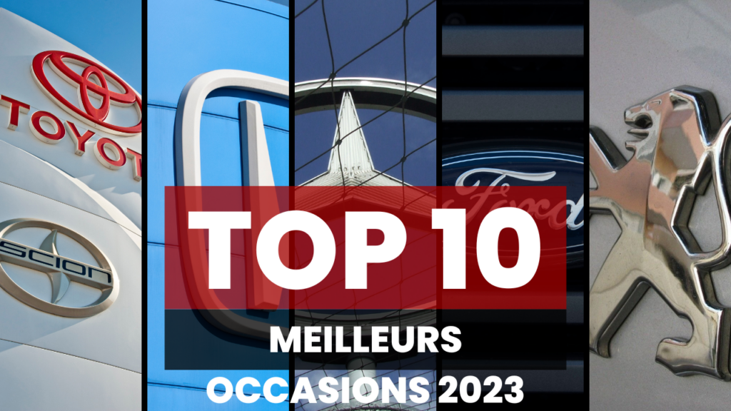 illustration des top 10 des meilleurs occasions