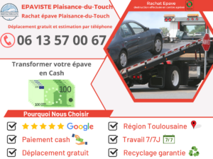 Rachat d'épaves à Plaisance-du-Touch